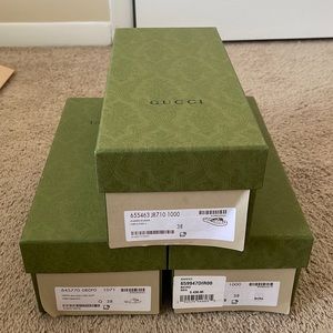 100% Authentic Gucci Women Box Shoes